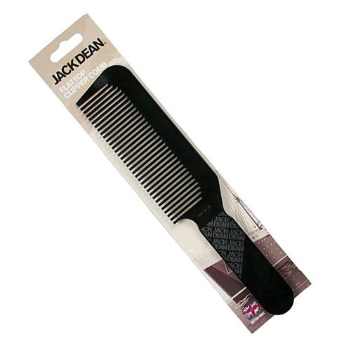 JACK DEAN FLATTOP CLIPPER BARBERING COMB-BLACK