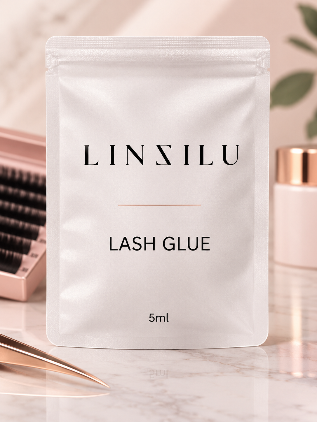 LINZILU LASH GLUE 5ML -BLACK