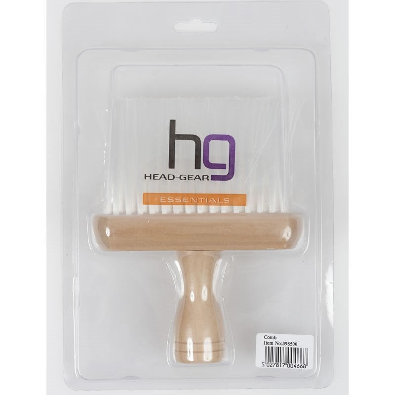Head Gear Neck Brush Natural Wood