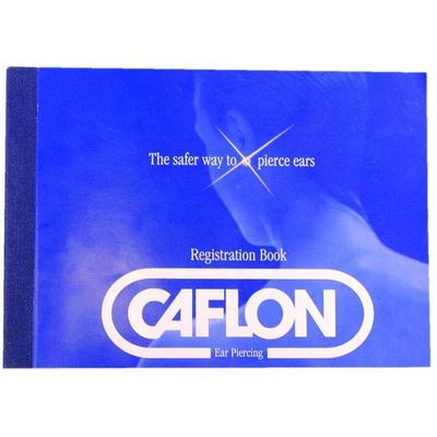 Caflon Ear Piercing Registration Book