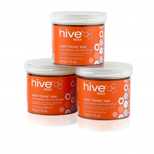 HIVE WARM HONEY WAX 3 PACK