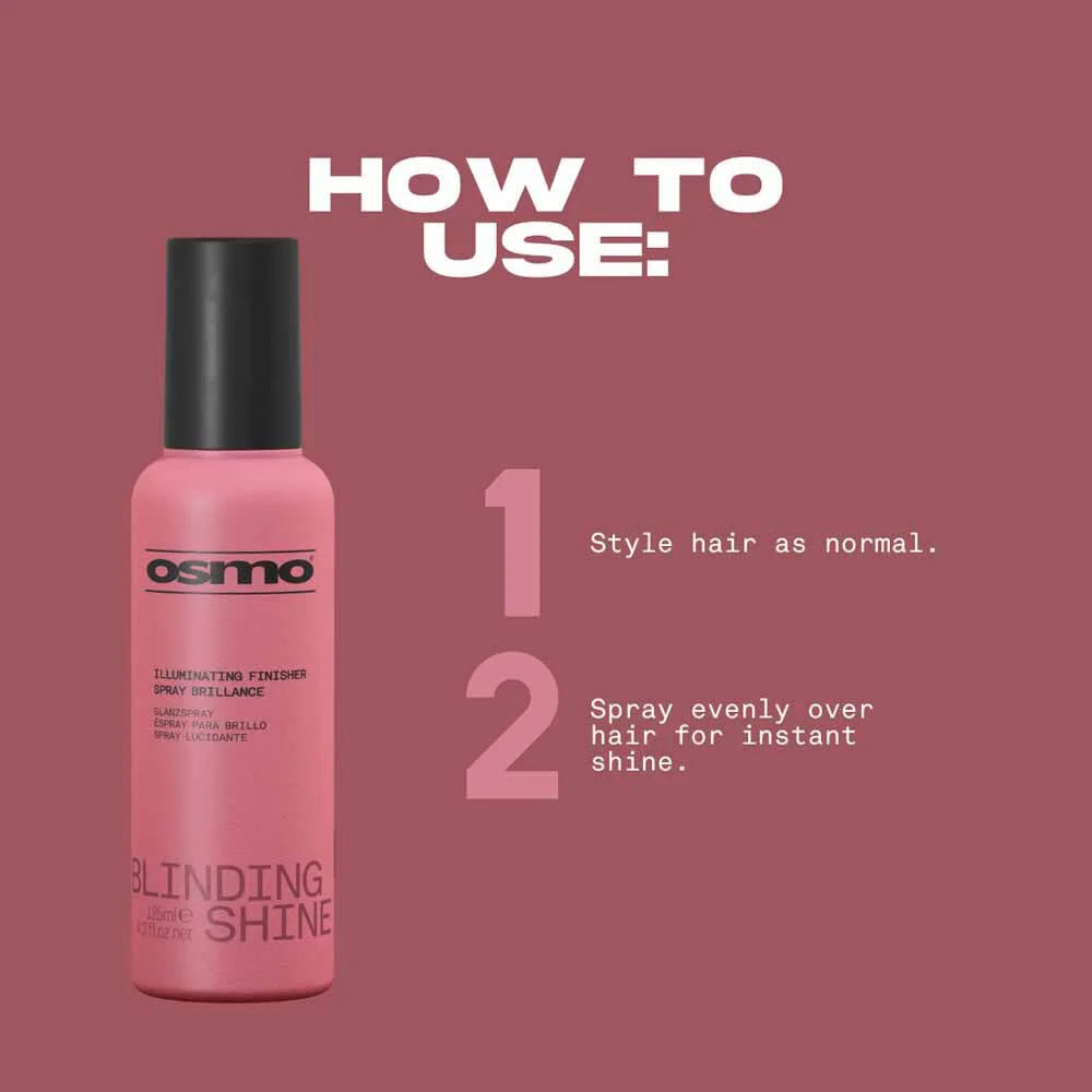 OSMO BLINDING SHINE ILLUMINATING FINISHER SHINE SPRAY 125ML