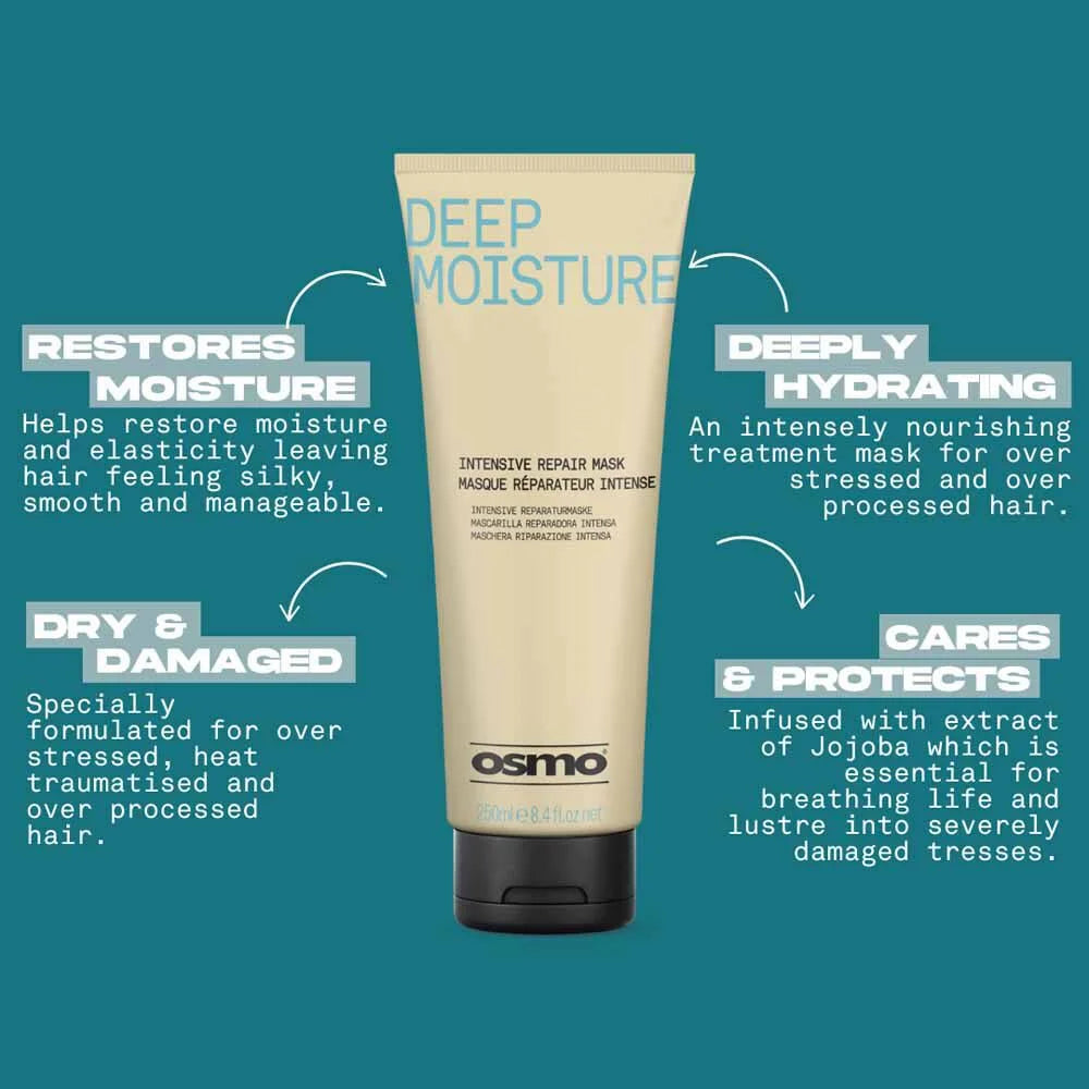 OSMO DEEP MOISTURE INTENSIVE REPAIR MASK 250ML