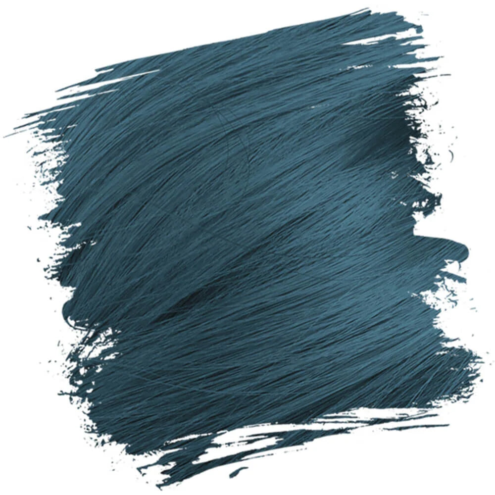 Crazy Color Peacock Blue Semi-Permanent Vibrant Teal Hair Dye