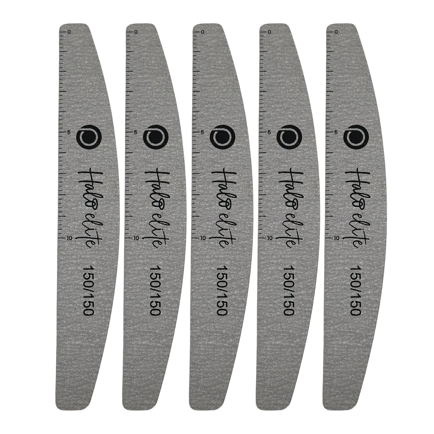 HALO ELITE HALF MOON ZEBRA FILES-150/150 GRIT (5)