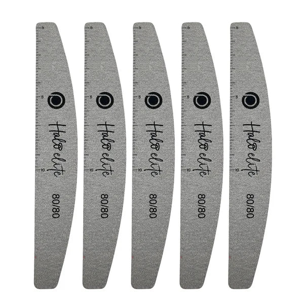 HALO ELITE GREY HALF MOON FILES-80/80 PACK 5