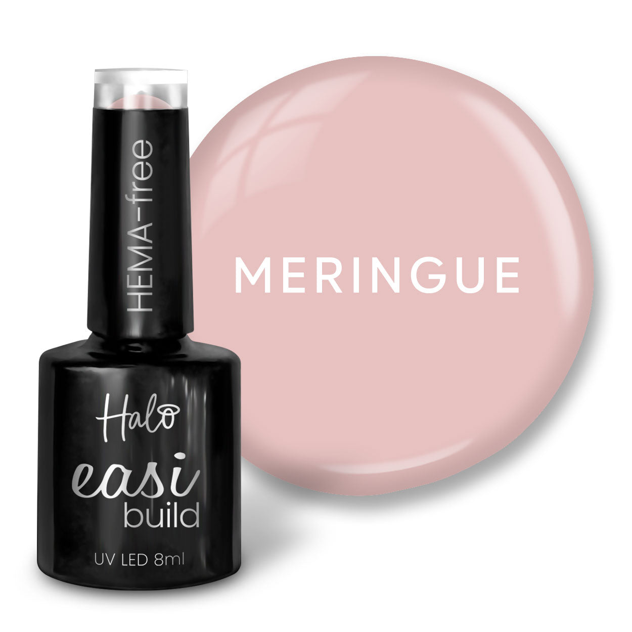 HALO EASIBUILD BUILDER GEL 8ML-MERINGUE