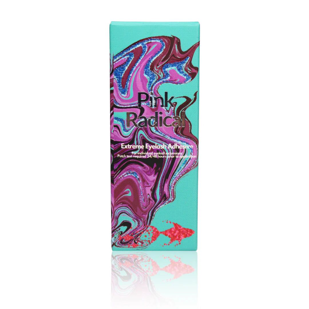 PINKFISHES PINK RADICAL 5G EXTREME BLACK EYELASH GLUE/ADHESIVE