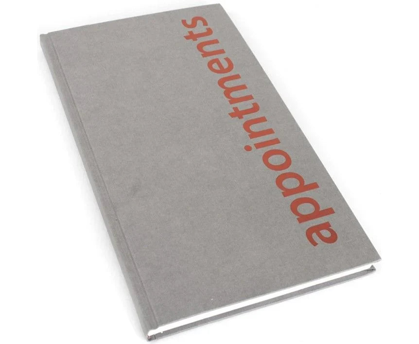 AGENDA GREY 3 COLUMN APPOINTMENT BOOK