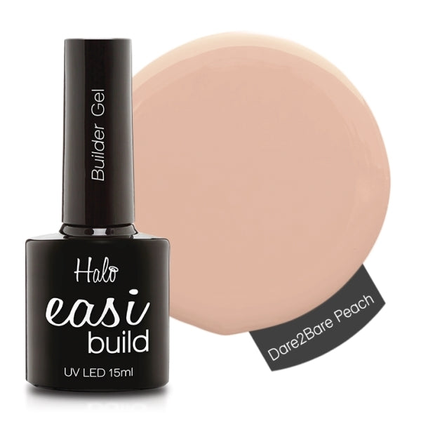 HALO EASIBUILD BUILDER GEL 15ML-DARE 2 BARE PEACH