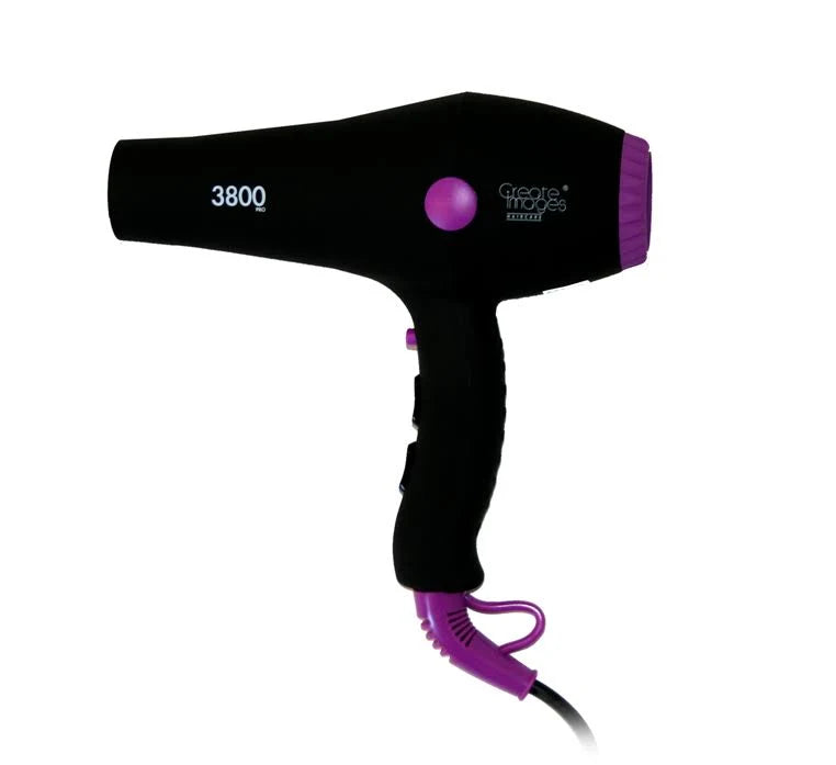 CREATE IMAGES 3800 PRO-BLACK & PURPLE HAIRDRYER