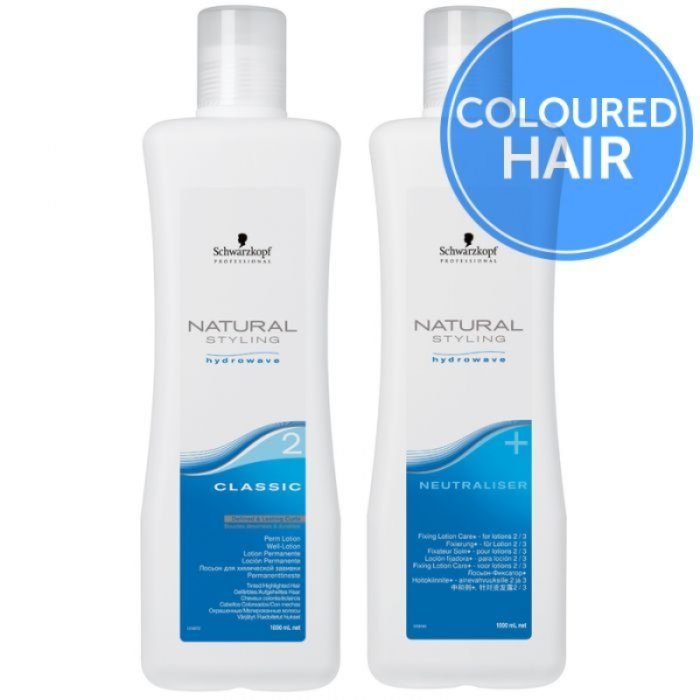 SCHWARZKOPF NATURAL STYLING DUO PERM-2 COLOURED HAIR