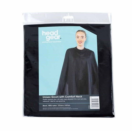 HEAD GEAR UNISEX BLEACH PROOF GOWN WITH COMFORT NECK