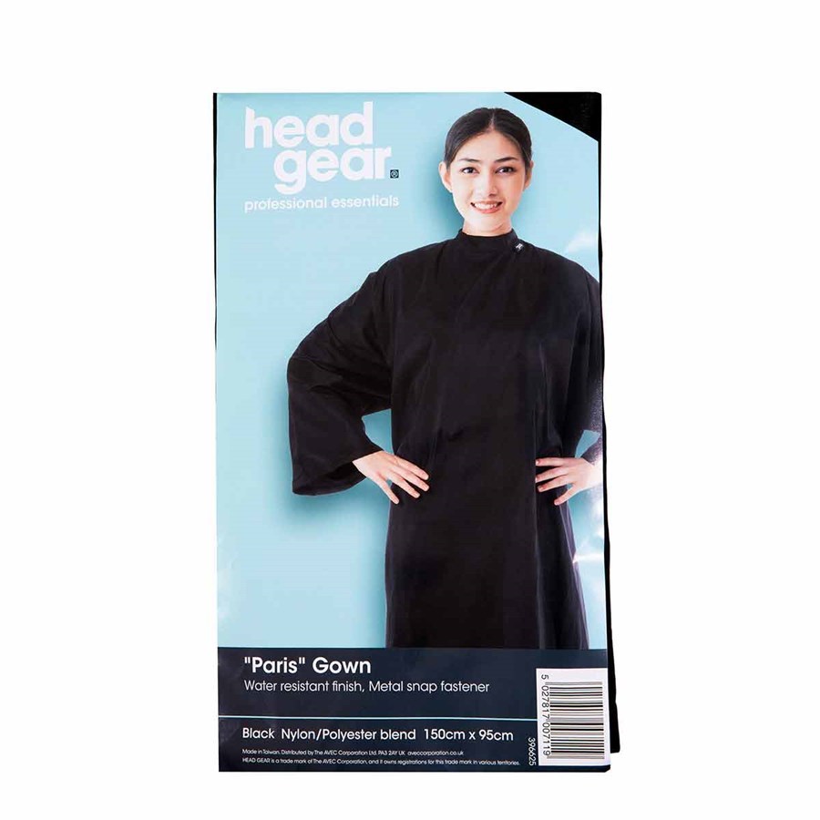 HEAD GEAR DELUXE PARIS GOWN-METAL SNAP FASTENER