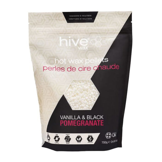 HIVE VANILLA & BLACK POMEGRANATE HOT WAX PELLETS 700G
