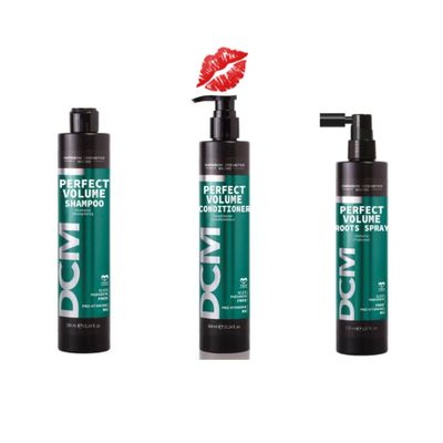 DCM TRIPLE PACK-Perfect Volume Shampoo+Conditioner 300ml+Root Spray