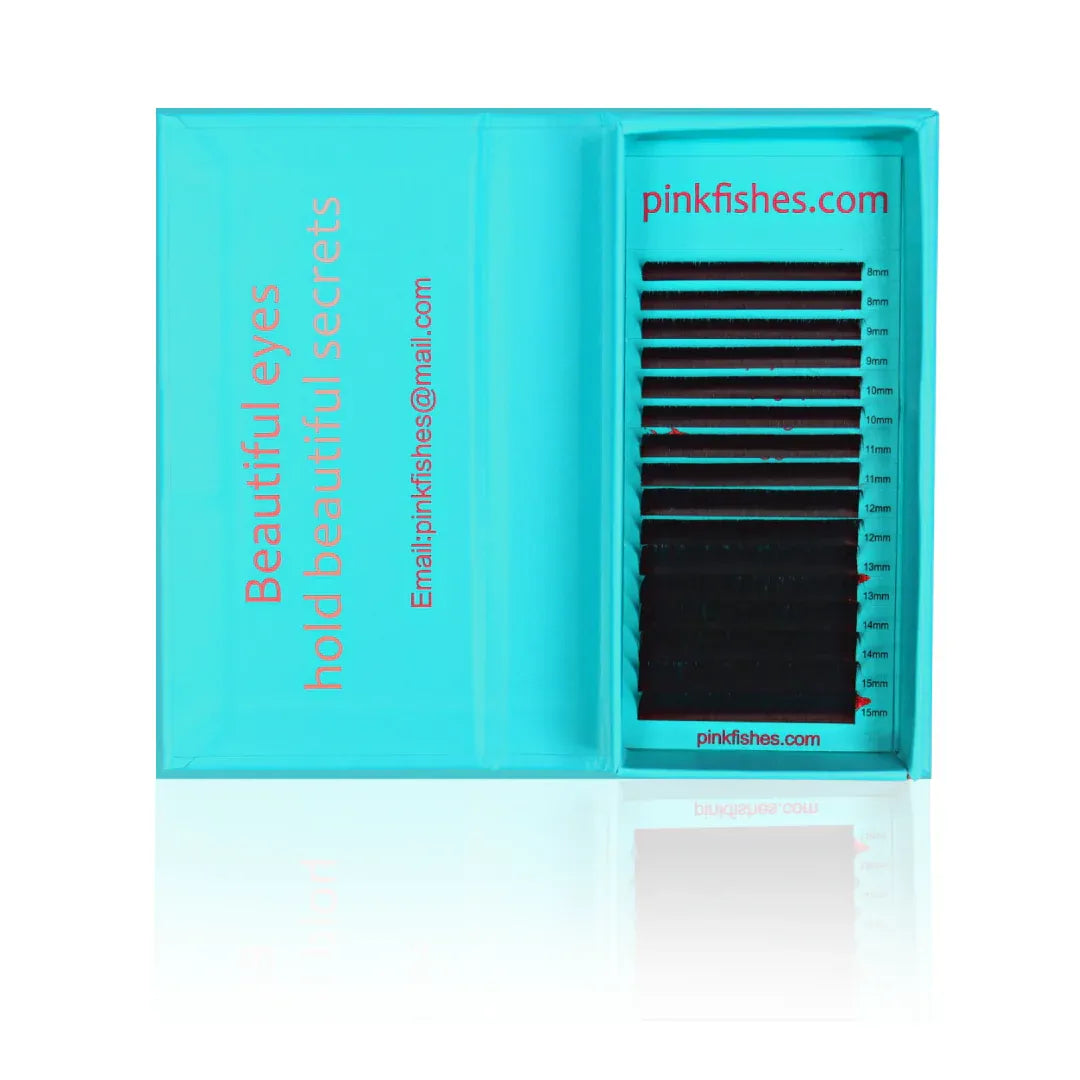 Pinkfishes Russian C Mix Lash Tray 0.07