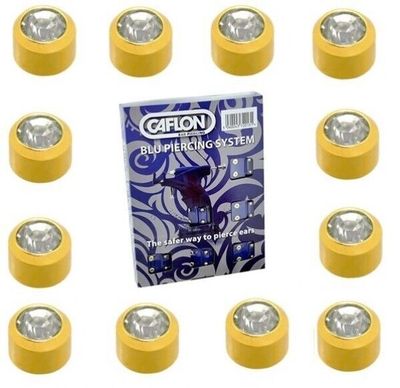Caflon Regular April Gold Plated Birthstone PK12-CS2YB-4