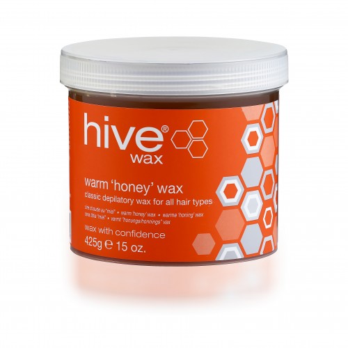 HIVE WARM HONEY WAX JAR 425G