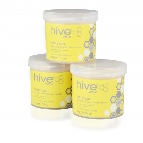 HIVE CREME WAX 3 PACK 425G