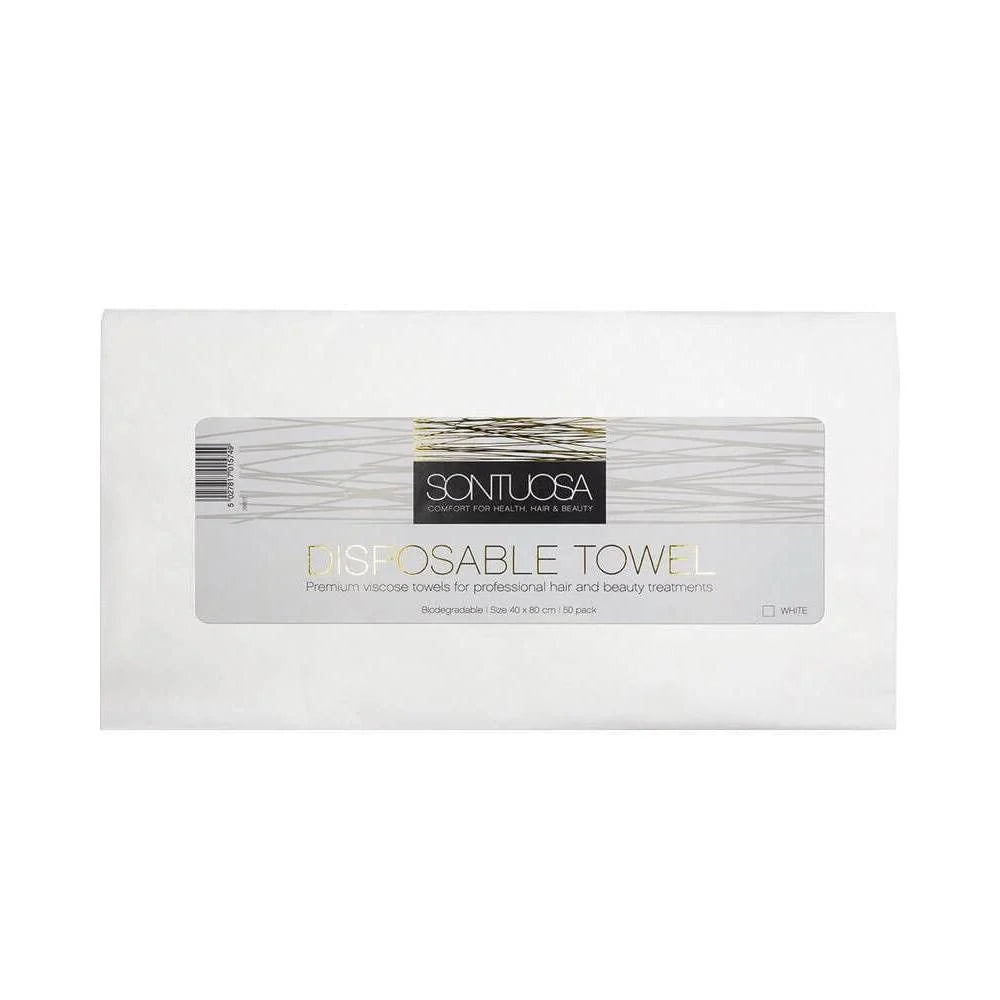 SONTUOSA DISPOSABLE TOWELS (50) WHITE