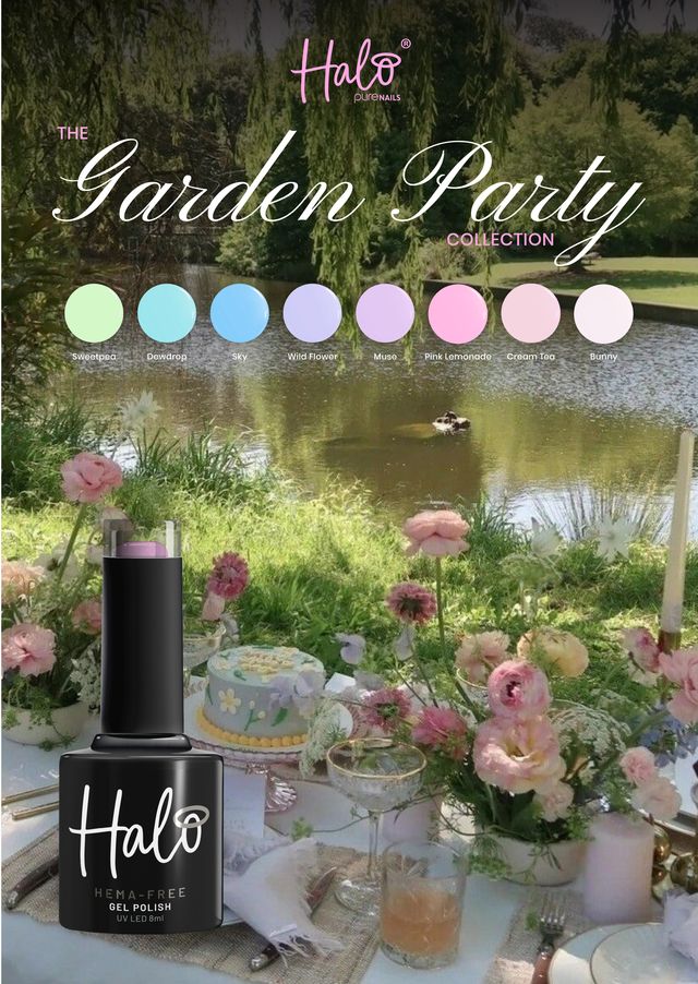 HALO GEL POLISH 8ML-GARDEN PARTY COLLECTION