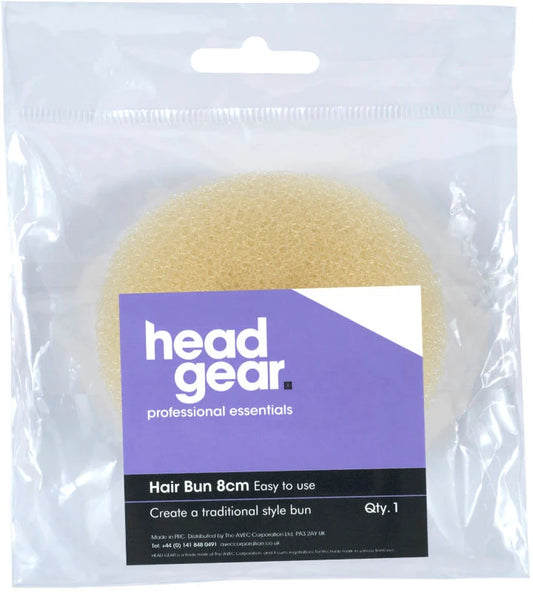 HEAD GEAR BUN RING SMALL 8CM-BLONDE
