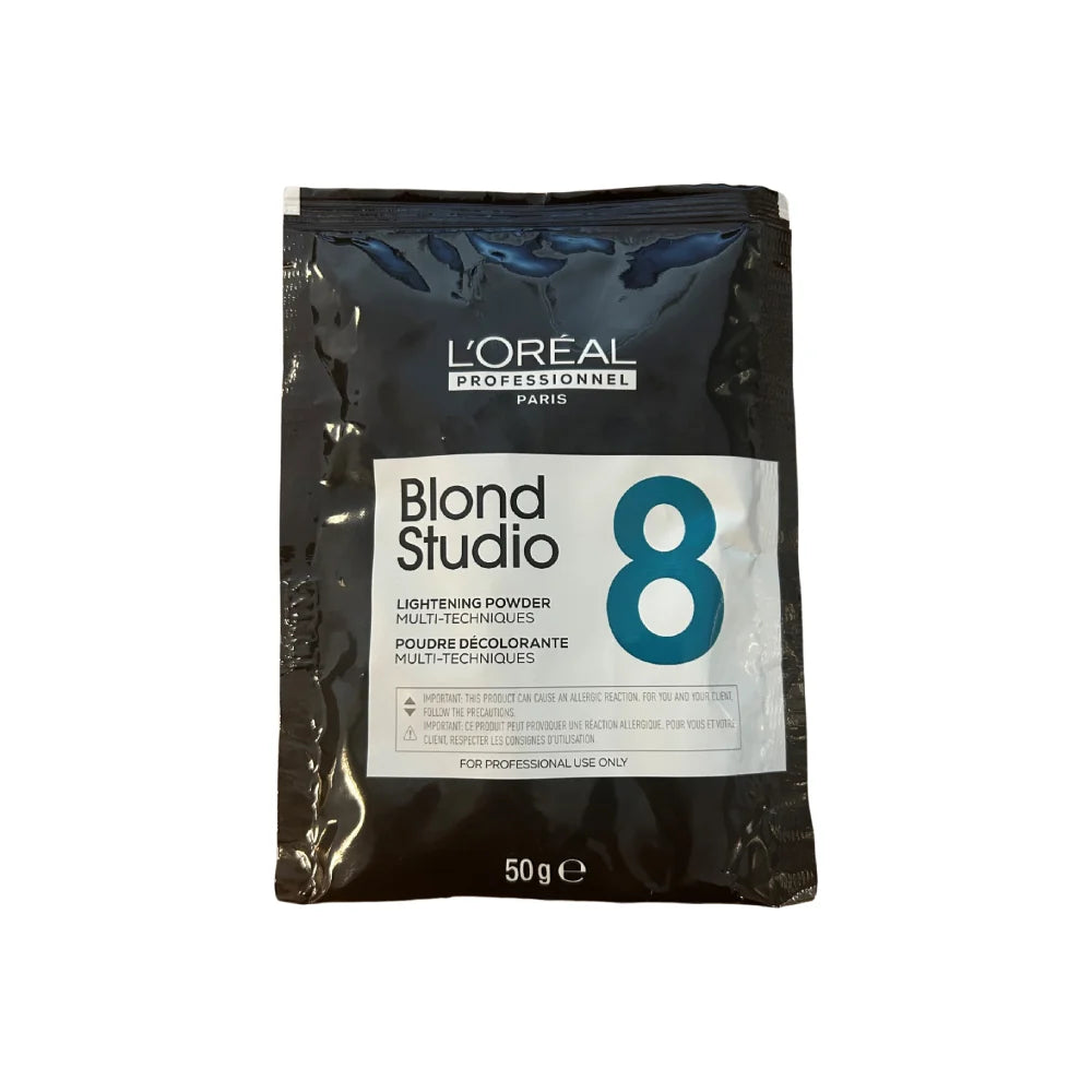 L'OREAL BLOND STUDIO 8 BLEACH POWDER 50G SACHET
