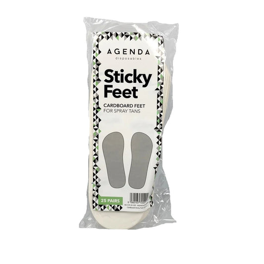 AGENDA CARDBOARD STICKY FEET 25PAIRS