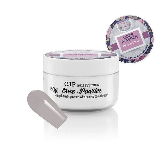 CJP CORE ACRYLIC POWDER 50G-CRYSTAL GLASS