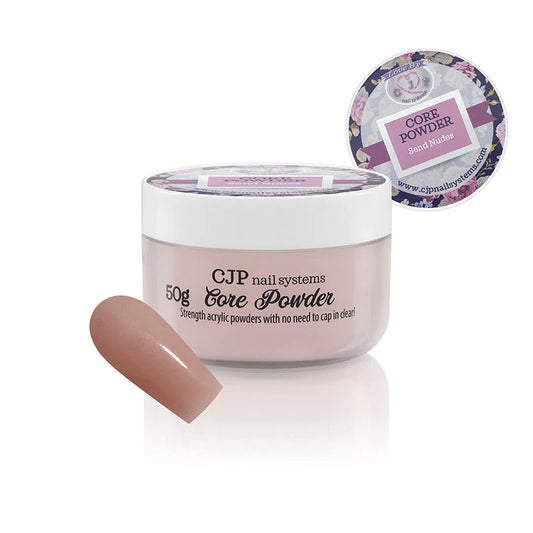 CJP CORE ACRYLIC POWDER 50G-SEND NUDES