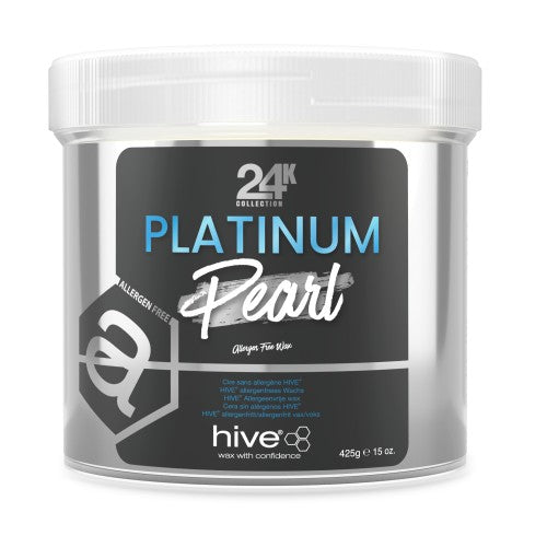 HIVE 24K PLATINUM PEARL ALLERGEN FREE WAX 425G