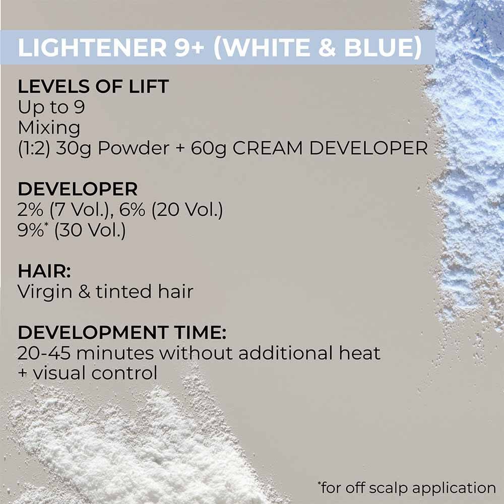 INDOLA BLONDE EXPERT BLEACH LIGHTENER 9+ LIFT WHITE 450G