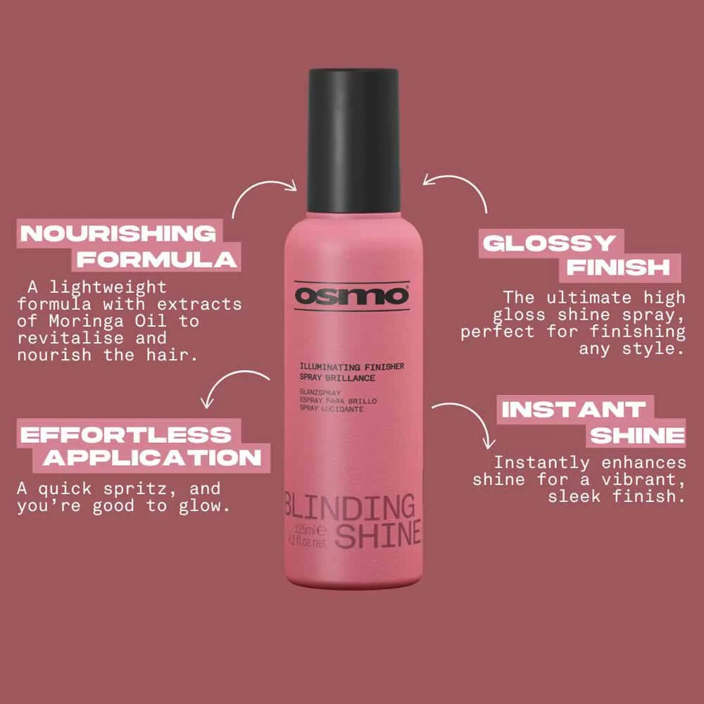 OSMO BLINDING SHINE ILLUMINATING FINISHER SHINE SPRAY 125ML