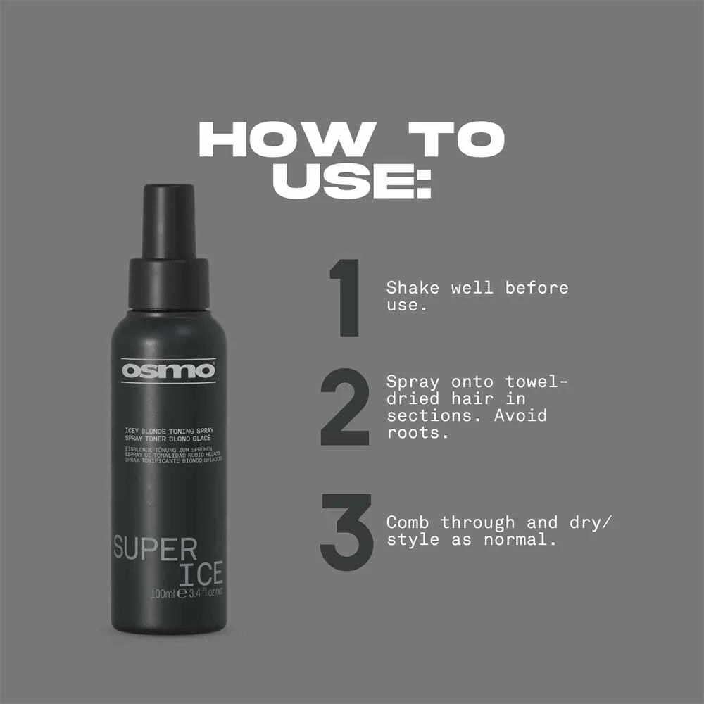 OSMO SUPER ICE ICY TONING SPRAY 100ML