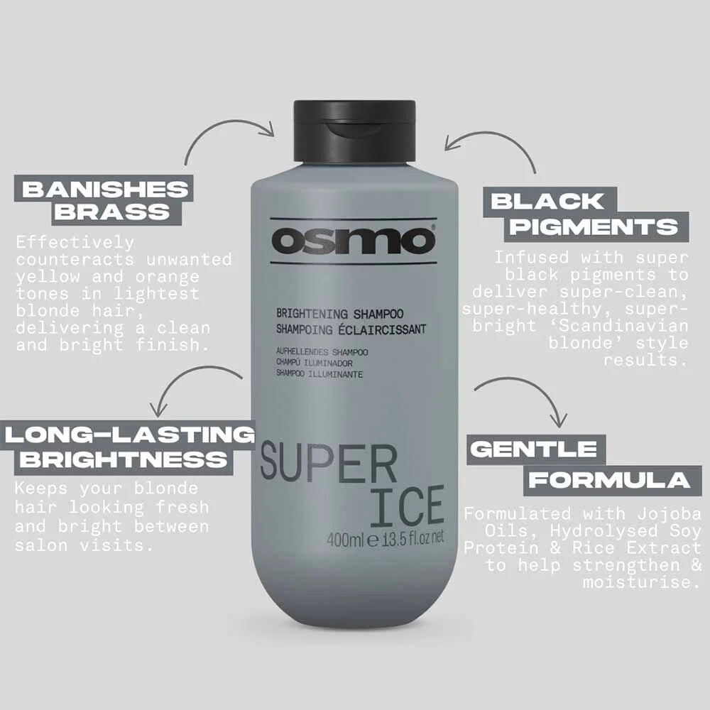 OSMO SUPER ICE BRIGHTENING SHAMPOO 400ML