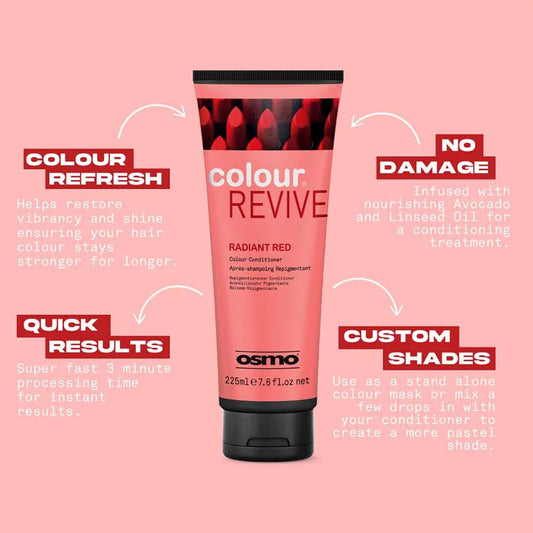 OSMO COLOUR REVIVE RADIANT RED CONDITIONER 225ML