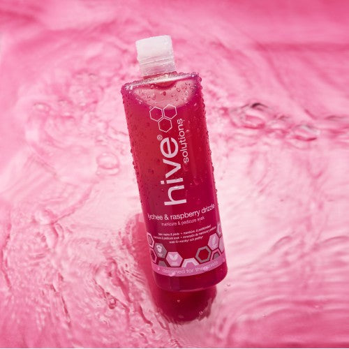 HIVE LYCHEE & RASPBERRY MANICURE & PEDICURE SOAK 400ML