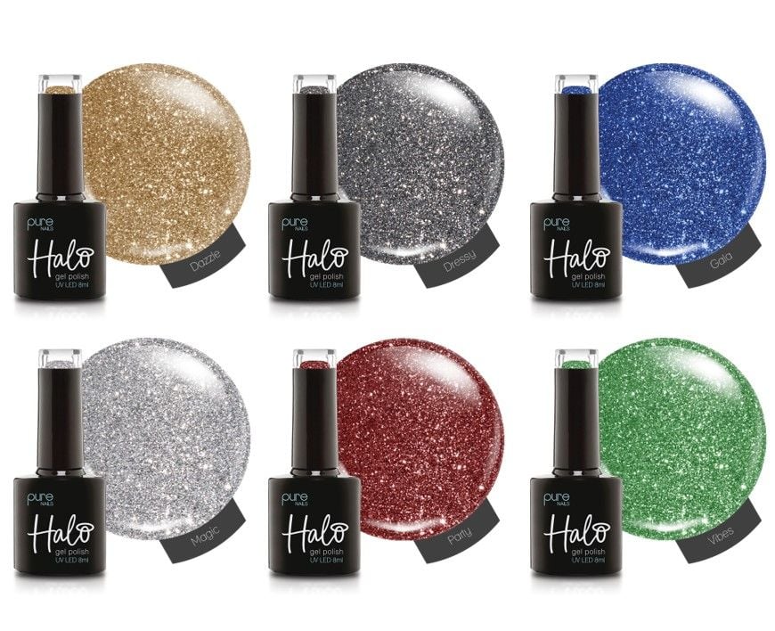 HALO GEL POLISH 8ML-SPARKLE SEASON COLLECTION