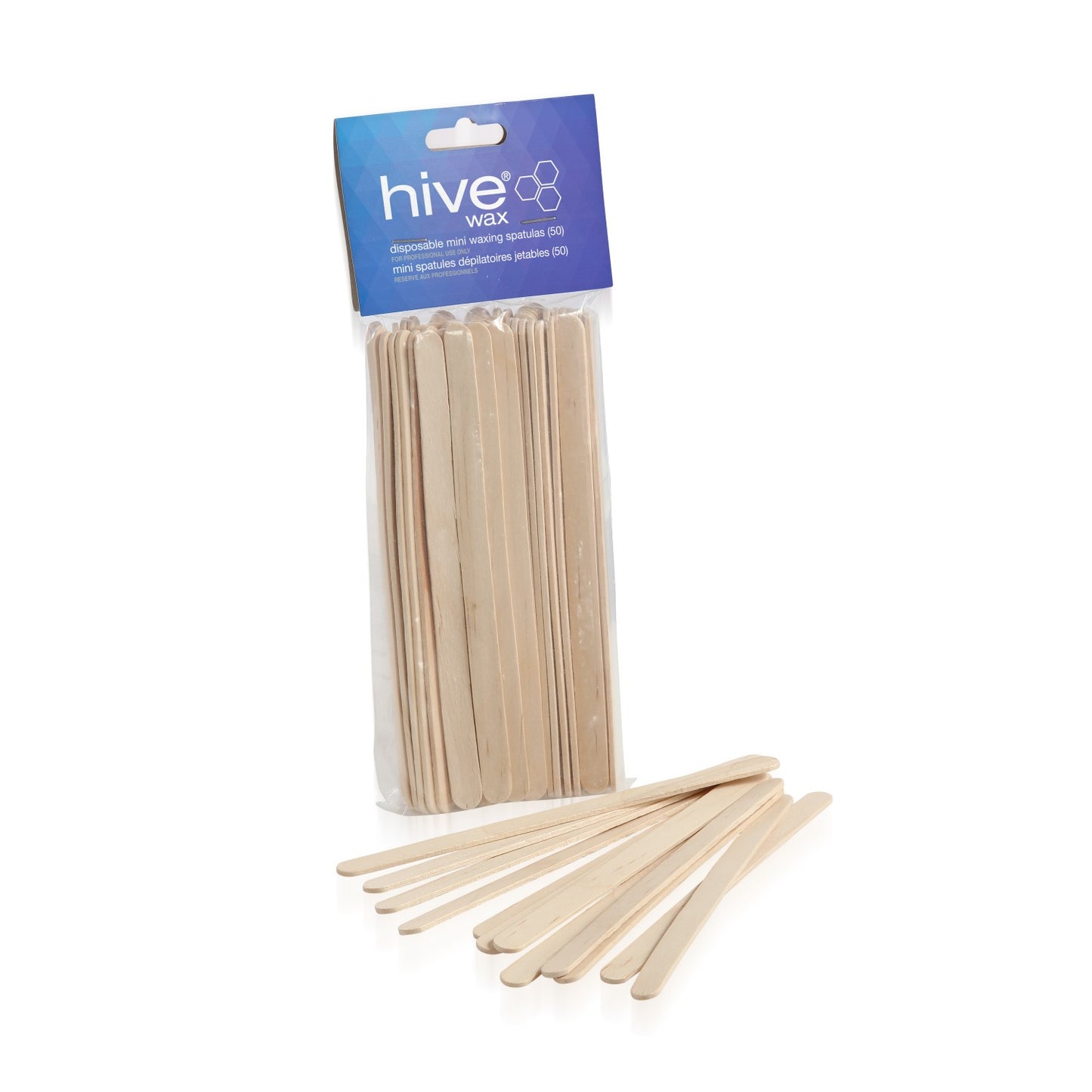Disposable Mini Wooden Spatulas (50)