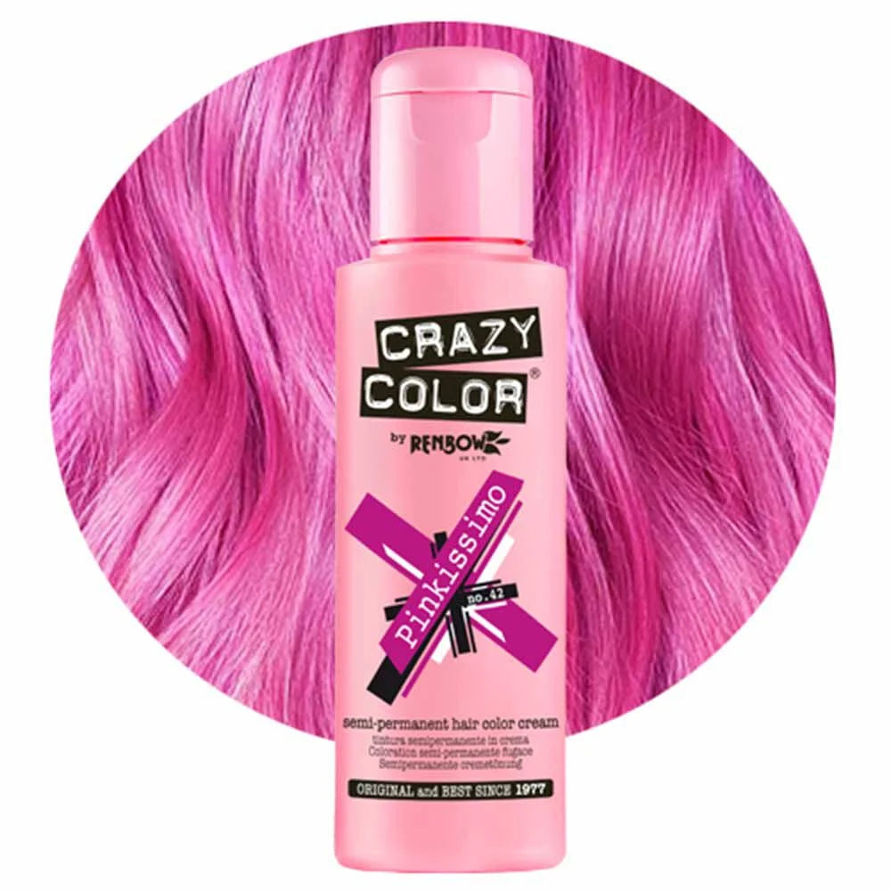 Crazy Color Pinkissimo Semi-Permanent Hair Dye