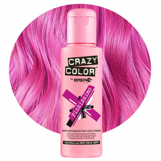 Crazy Color Pinkissimo Semi-Permanent Hair Dye