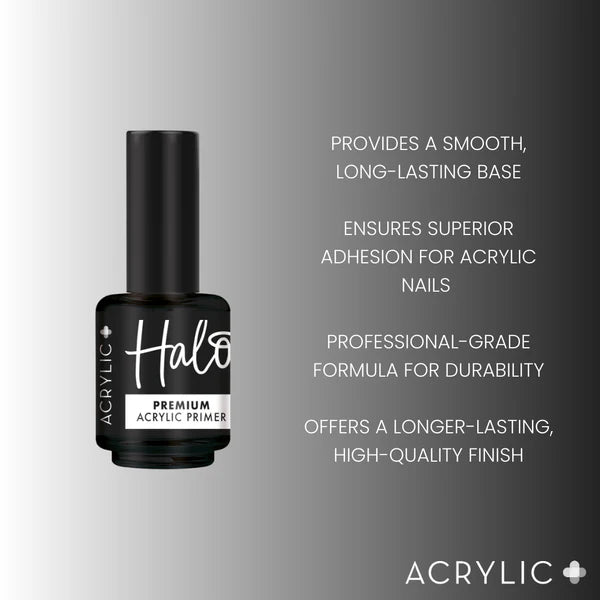 HALO ACRYLIC + PREMIUM ACRYLIC PRIMER 15ML