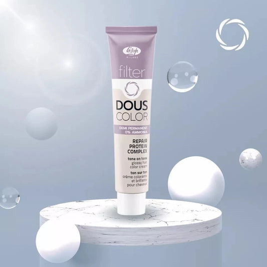 LISAP FILTER DOUS HAIR COLOR 60ML-DEMI PERMANENT-0% AMMONIA-TONE ON TONE