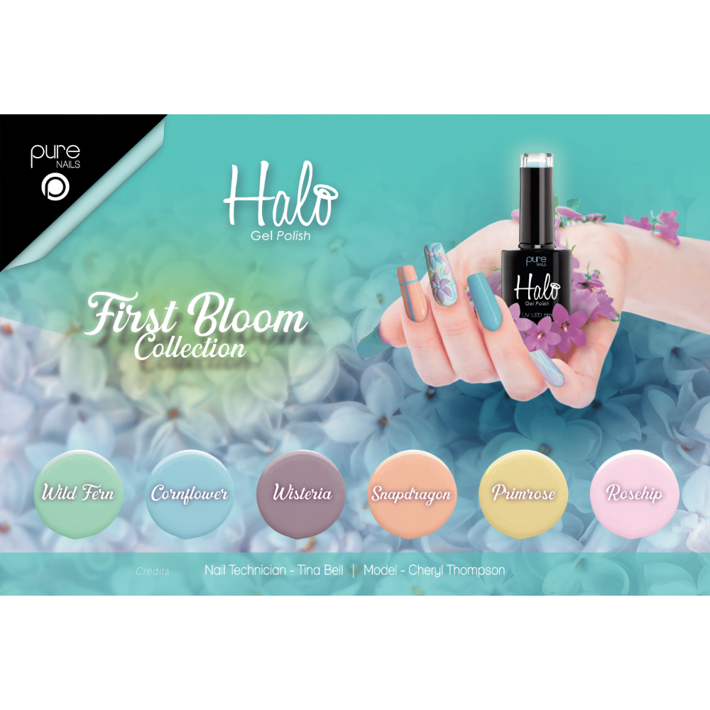 HALO GEL POLISH 8ML-FIRST BLOOM COLLECTION