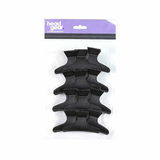HEAD GEAR BUTTERFLY CLAMPS-SMALL BLACK