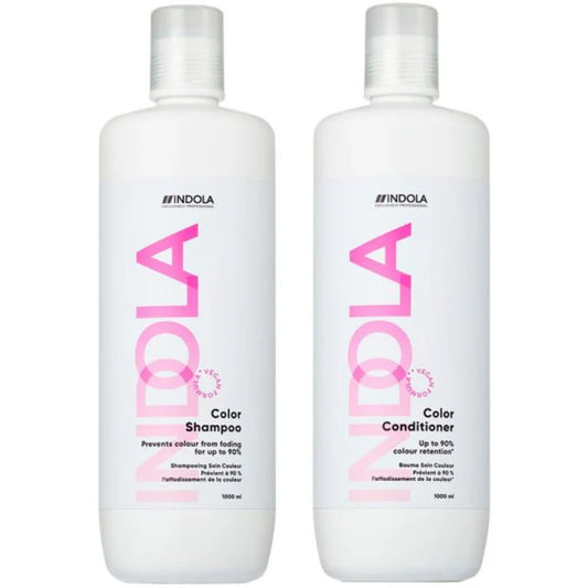 INDOLA COLOR SHAMPOO & CONDITIONER 1000ML DUO PACK
