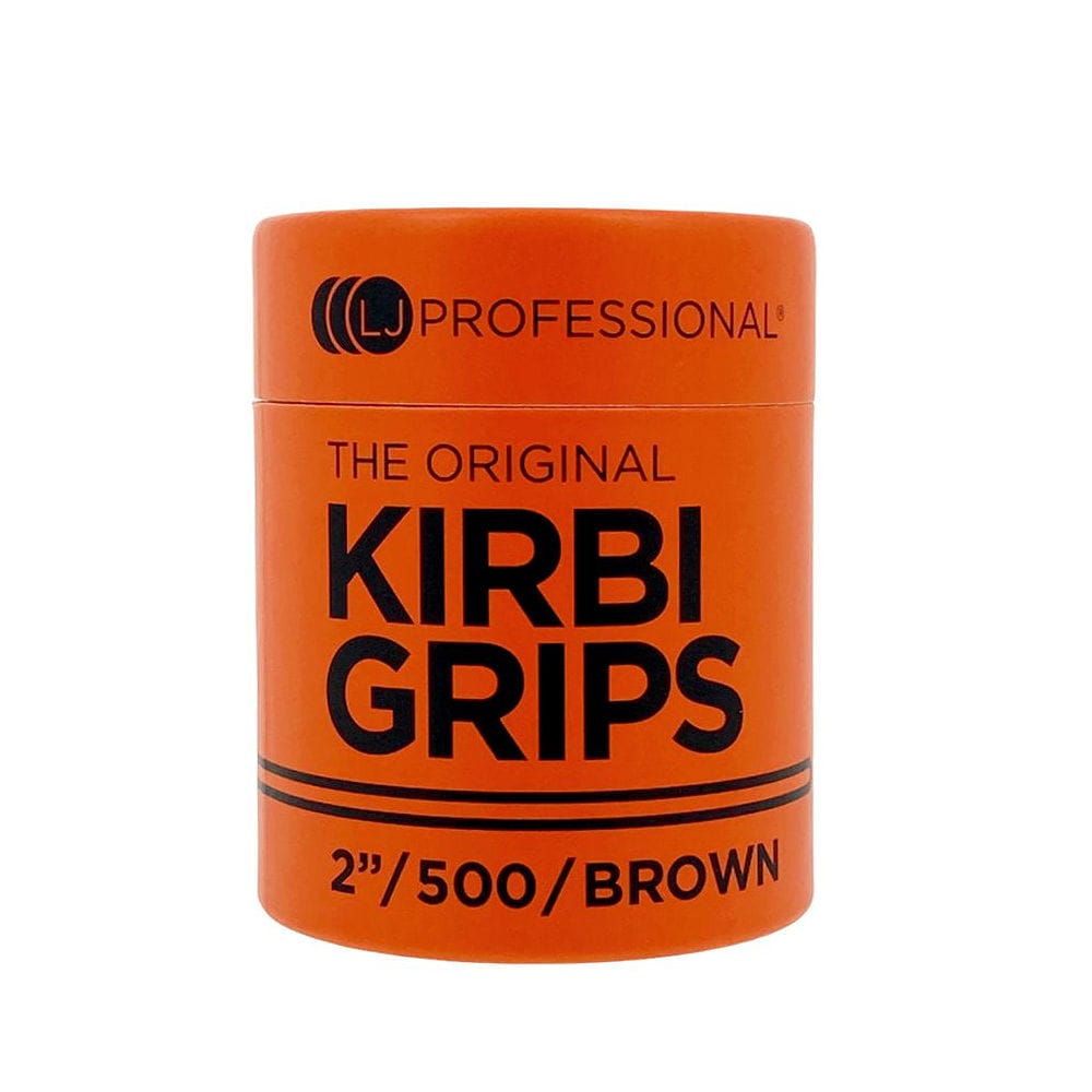 KIRBI GRIPS 2" BROWN WAVED 500