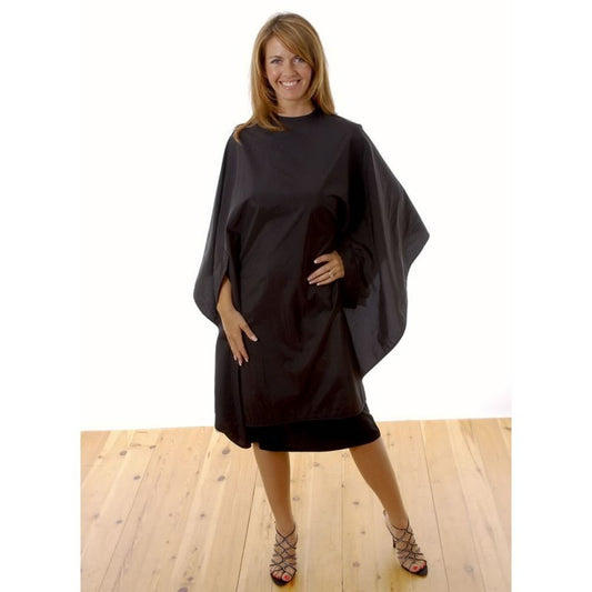 HAIR TOOLS GOWN-BLACK (UK-28)