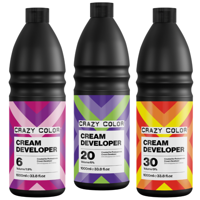 Crazy Color Cream Developer 1000ml